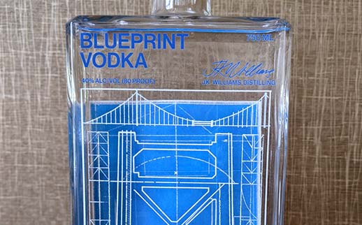 JK Williams BluePrint Vodka