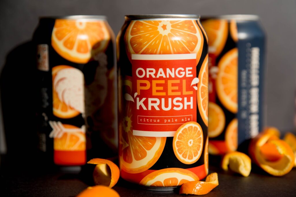 can with shrink sleeve